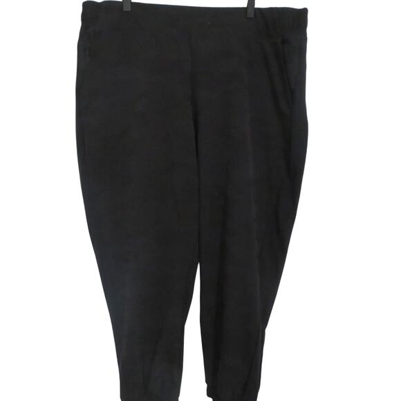 Athleta Womens Black Camo Pants Jogger Style Athleisure Comfort Everyday Pant - Picture 1 of 6